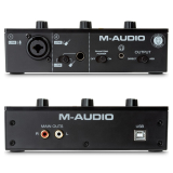 INTERFACE AUDIO USB 2 CANAUX + PREAMPLI CRYSTAL