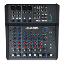 MELANGEUR 8 CANAUX EFFETS/USB INT.AUDIO