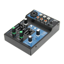 MELANGEUR COMPACT 3 CANAUX 1 MIC+ 2 AUX USB