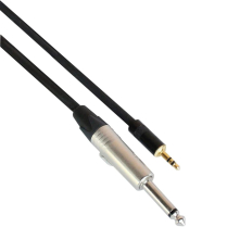 ADAPTATEUR 1/8 TRS &Agrave; 1/4 TS - PLUSIEURS LONGUEURS - DIGIFLEX