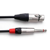 XLR F TO 1/4 M IMPEDANCE TRANSFORMER - DIGIFLEX