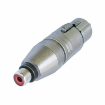 ADAPTATEUR XLR FEMELLE &Agrave; RCA FEMELLE - NEUTRIK