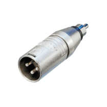 ADAPTATEUR XLR M&Acirc;LE &Agrave; RCA M&Acirc;LE - NEUTRIK