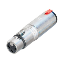 ADAPTATEUR XLR FEM &Agrave; 1/4 ST&Eacute;R&Eacute;O - NEUTRIK