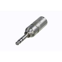 ADAPTATEUR XLR M&Acirc;LE &Agrave; 1/4 ST&Eacute;R&Eacute;O - NEUTRIK