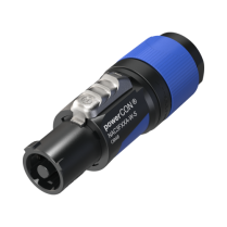 POWERCON BLEU 20A 250V INLET - NEUTRIK