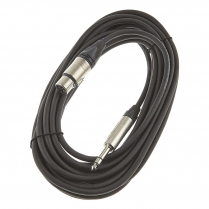 XLRF - FICHE MALE STEREO 1/4" - 25 PIEDS