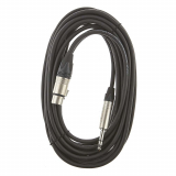 XLRF - FICHE MALE STEREO 1/4" - 25 PIEDS