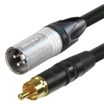 C&Acirc;BLE XLR M&Acirc;LE &Agrave; RCA - PLUSIEURS LONGUEURS - DIGIFLEX