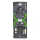 DIGIFLEX CABLE MICRO XLR MALE A FEMELLE