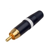 NEUTRIK GROUP (REAN) FICHE RCA M&Acirc;LE PLAQU&Eacute;E OR MULTICOLORE