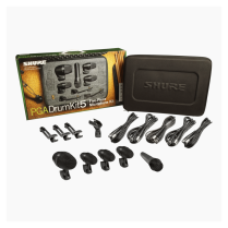 ENSEMBLE MICROPHONES BATTERIE SHURE 5 PI&Egrave;CES