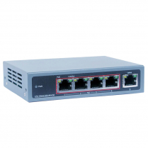 SPEEDEX 5 RJ-45 10/100/1000M PORTS AVEC 4 PoE PORTS /adaptateur d'alimentation 60W homologu&eacute; UL