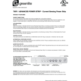 BARRE ALIMENTATION 7 PRISES 4 SORTIES CONTROL&Eacute;ES