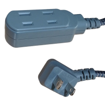 RALLONGE ELECTRIQUE 15 PIEDS GAINE TRESS&Eacute;E GRIS