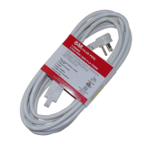 RALLONGE 20 PI (6M).16/3 COND BLANCHE PRISE A ANGLE DROIT