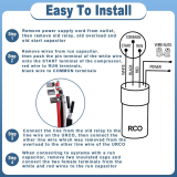 3 in 1 Compressor Hard Start Capacitor Kit