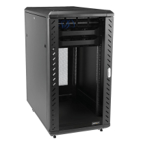 ARMOIRE 19PO 22U 600mmX1000mm COMPLET PORTE VERRE