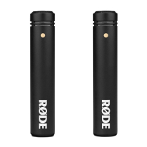 PAIRE DE MICROPHONES ST&Eacute;R&Eacute;O CONDENSATEUR R&Oslash;DE M5