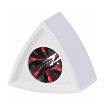 DRAPEAUX &Agrave; MICRO RYCOTE - TRIANGLE BLANC