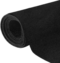 TAPIS NOIR POUR HAUT-PARLEUR 72''L.