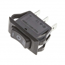 BASCULE 20A 125V ON/OFF/ON 28x14mm QC .250