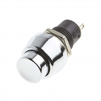 nla PUSH ON-OFF 3A ROND CHROM&Eacute;