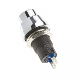 nla PUSH ON-OFF 3A ROND CHROM&Eacute;