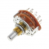 ALPHA ROTARY SWITCH 2 POS 6 POL