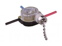 PULL CHAIN 6A 125V 2 CIRCUITS L-1, L-2, L-1&2, OFF