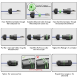 UNION RJ45 CAT6 ETANCHE