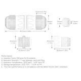 UNION RJ45 CAT6 ETANCHE