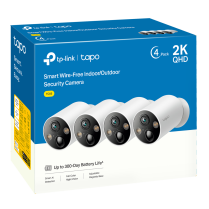 KIT 4 CAMERA SANS FIL TAPO TC85