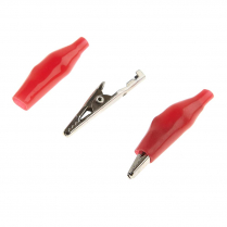 ENS 24 PINCES ALLIGATOR #1 ROUGE