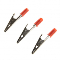 ENS 24 PINCES ALLIGATOR #2 ROUGE