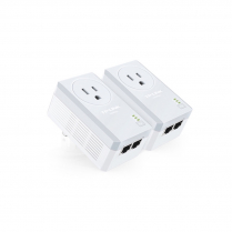 Adaptateur CPL 2 ports AV500 avec kit de d&eacute;marrage AC Pass Through