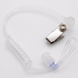 ECOUTEUR PRISE 3.5MM MONO 90 DEG AVEC CABLE SPIRAL