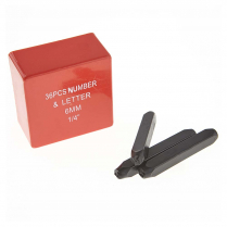 ENS. POINCONS 1/4" NUMERO / LETTRE