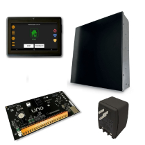 ENS BOITIER-TRANSFO-UNOIP-CLAVIER PAD NOIR