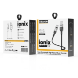 USB-A to USB-C Nylon Braided Cable &ndash; 2A Fast Charging & Data Transfer