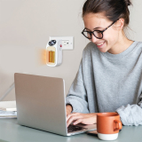 MINI CHAUFFRETTE 400W BRANCHABLE BLANCHE AIWA