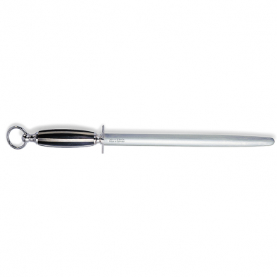 F.Dick 1905 Series 12" Honorary Steel, Oval Sapphire-Cut, Black