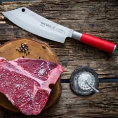 F.Dick Red Spirit Chef Knife "Ajax" Red 8"