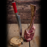 F.Dick Red Spirit Butcher Knife "Hektor" Kullenschliff 10"