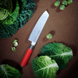 F.Dick Red Spirit Usuba Knife Red 7"