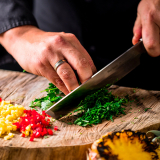 F.Dick Red Spirit Tanto Knife 8.5"