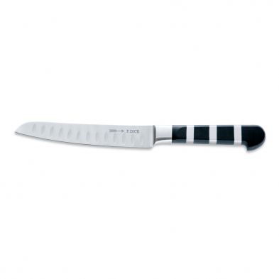 F.Dick 1905 Series 6" Utility Knife, Kullenschliff, Black