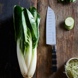 F.Dick 1905 Santoku Knife Kullenschliff Black 7"