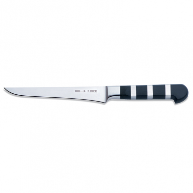 F.Dick 1905 Series 6" Boning Knife, Flexible Blade, Black