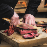 F.Dick VIVUM BBQ Knife ASADOR Birch 8.5"